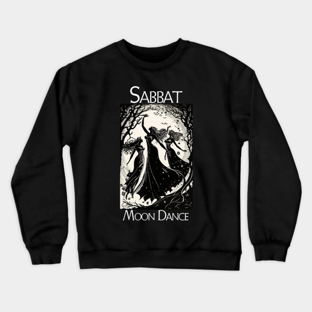 Sabbat Moon Dance 02 Crewneck Sweatshirt by BarrySullivan